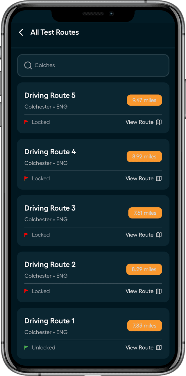 Discover and practice common test routes